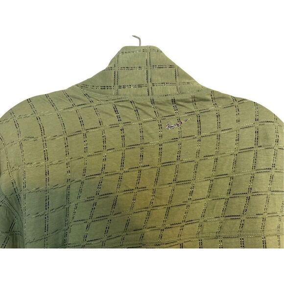 Brand New Nike ThermaFIT Oversized Fit Yoga Training Reversible Green Robe 1X - Picture 15 of 17